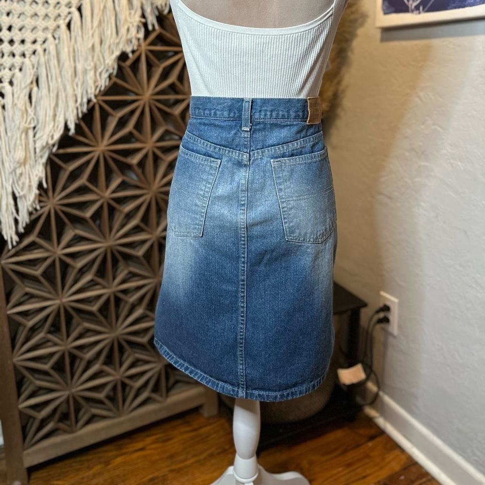 Tommy Jeans 100% Cotton Denim Skirt - Picture 9 of 14